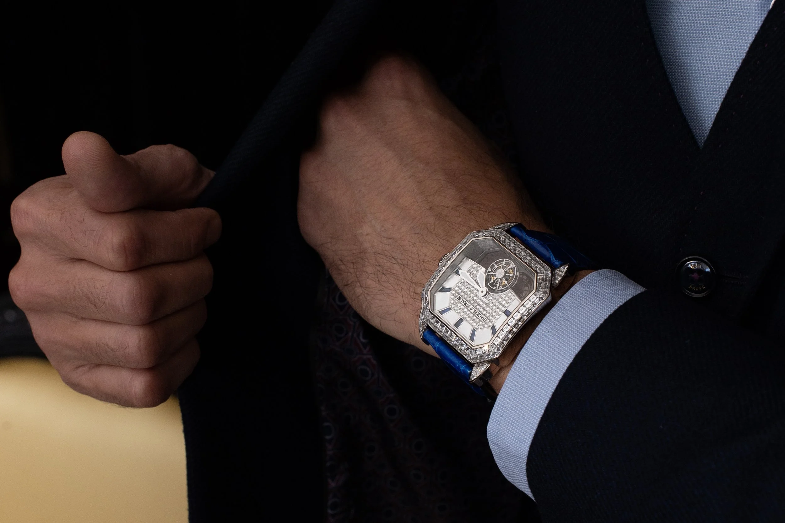 Berkeley King Tourbillo 43 – 43mm 18kt White Gold Diamond Luxury